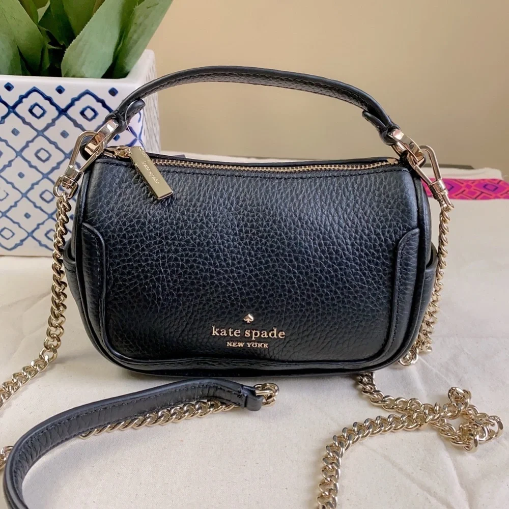 Kate Spade Smoosh Pebbled Leather Micro Mini Crossbody